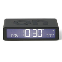 Budzik dwustronny Lexon Flip Classic ciemnoszary