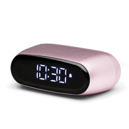 Budzik mini Lexon Minut jasnoróżowy