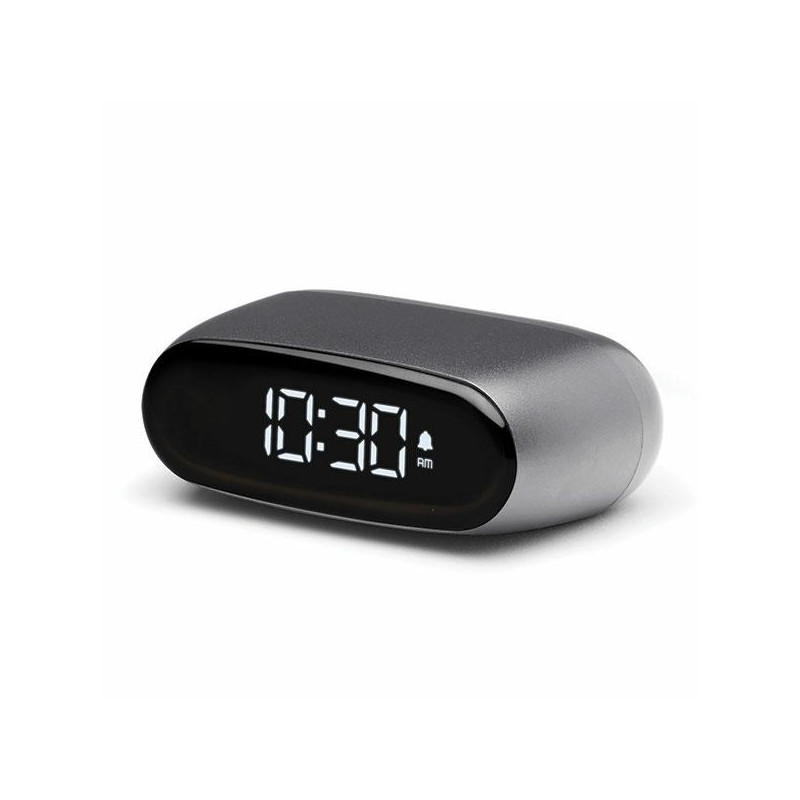 Budzik mini Lexon Minut szary