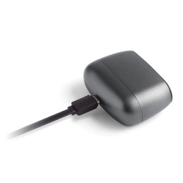 Budzik mini Lexon Minut szary