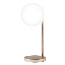 Lampa LED Lexon Bubble Lamp z ładowarką indukcyjną 15W złote