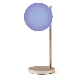 Lampa LED Lexon Bubble Lamp z ładowarką indukcyjną 15W złote