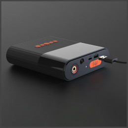 Jump Starter 4smarts PitStop+ 8800mAh Powerbank z kompresorem i latarką czarny