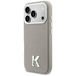 Etui Karl Lagerfeld Karl Head Logo MagSafe do iPhone 17 Pro Max szary