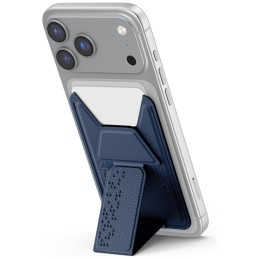 Magnetyczny Portfel Skinarma Kado Phantom Wallet do MagSafe z funkcja stojaka niebieski