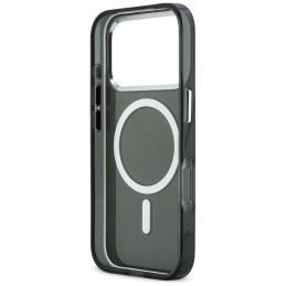 Etui Karl Lagerfeld Karl & Choupette Back MagSafe do iPhone 17 Pro Max czarny