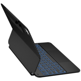 Etui Typecase Edge z klawiaturą do iPad  Air 11" 2024/2025 włókno węglowe