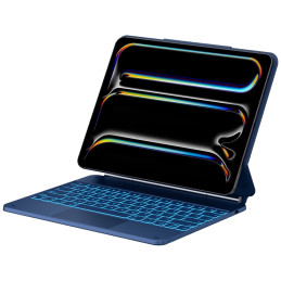 Etui Typecase Edge z klawiaturą do iPad  Pro 13" 2024/2025 błękitny pacyfik