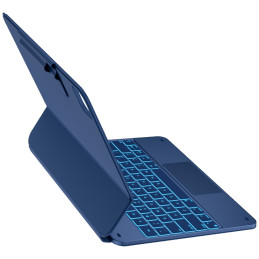 Etui Typecase Edge z klawiaturą do iPad  Pro 13" 2024/2025 błękitny pacyfik