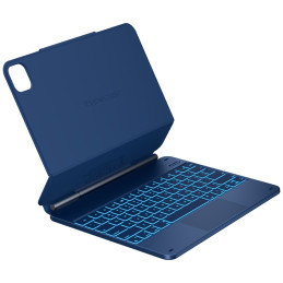 Etui Typecase Edge z klawiaturą do iPad  Pro 13" 2024/2025 błękitny pacyfik