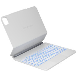 Etui Typecase Edge z klawiaturą do iPad Pro 13" 2024/2025 biały