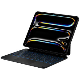 Etui Typecase Edge + z klawiaturą do iPad Pro 13" 2024/2025 włókno węglowe