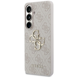 Etui Guess 4G Big Metal Logo do Galaxy S26 Plus różowy