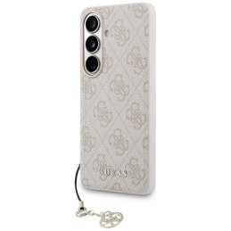 Etui Guess 4G Classic Logo Charm MagSafe do Galaxy S26 różowy