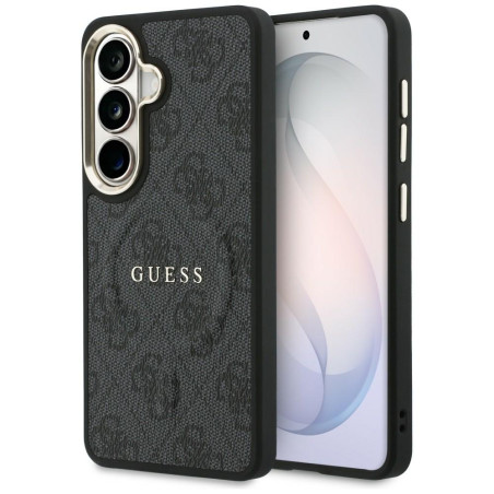 Etui Guess 4G Embossed Ring MagSafe do Galaxy S26 Plus czarny