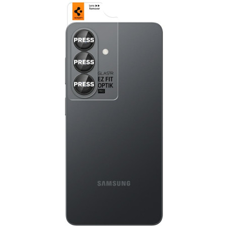 Ochrona na obiektyw aparatu Spigen Optik Pro HD Glas.TR ”EZ FIT” do Galaxy S26+ czarny 2szt