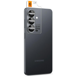 Ochrona na obiektyw aparatu Spigen Optik Pro HD Glas.TR ”EZ FIT” do Galaxy S26+ czarny 2szt
