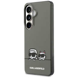 Etui Karl Lagerfeld IML Peekaboo Karl&Choupette MagSafe do Galaxy S26 czarny