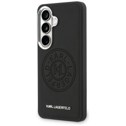 Etui Karl Lagerfeld Perforated KL MagSafe do Galaxy S26 czarny