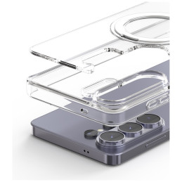 Etui Araree Duple M Stand MagSafe do Galaxy S26 Ultra przeźroczysty