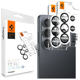 Ochrona na obiektyw aparatu Spigen Optik Pro HD Glas.TR ”EZ FIT” do Galaxy S26 Ultra czarny 2szt