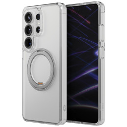Etui UNIQ Lyden do MagSafe do Galaxy S26 Ultra 360 Rotating Kickstand przezroczysty