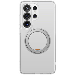 Etui UNIQ Lyden do MagSafe do Galaxy S26 Ultra 360 Rotating Kickstand przezroczysty