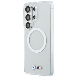 Etui BMW IML Shockproof Metal Logo MagSafe do  Galaxy S26 Ultra przezroczysty