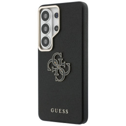 Etui Guess Grained Big 4G Metal Logo do Galaxy S26 Ultra czarny