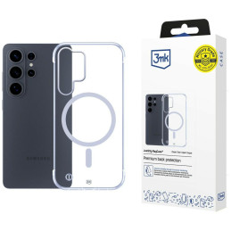 Ultralekkie etui 3MK Just20g MagCase do Galaxy S26 Ultra, przezroczyste
