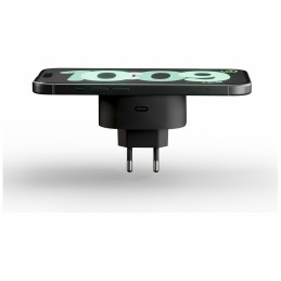 Sieciowa magnetyczna ładowarka indukcyjna Zens Qi 15W USB-C 18W czarny