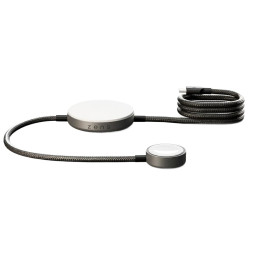 Ładowarka indukcyjna 2w1 Zens Pro 2 + ładowanie Apple Watch Qi2 15W USB-C czarny