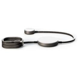Ładowarka indukcyjna 2w1 Zens Pro 2 + ładowanie Apple Watch Qi2 15W USB-C czarny