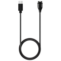 Kabel USB-C MajesticLine do ładowania zegarków Garmin 1m czarny