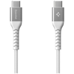 Kabel Spigen EB10010CCA Essential USB-C 100W 1m biały