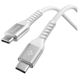 Kabel Spigen EB10010CCA Essential USB-C 100W 1m biały