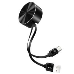 Kabel zwijany USAMSU-Bin USB-C 1m. 2A czarny