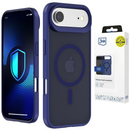 Etui 3MK Smoke MagCase do Apple iPhone Air niebieski