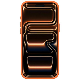 Etui Spigen Silicone Fit MAG MagSafe do iPhone 17 Pro Max pomarańczowy