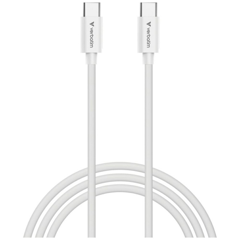 Kable Verbatim Sync & Charge USC-C do C essentials 3 m 100W biały 32409