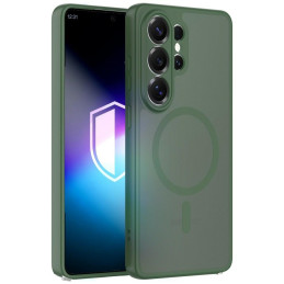 Etui 3MK Misty MagCase do Galaxy S26 Ultra zielony