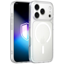 Etui 3MK Misty MagCase do Apple iPhone 17 Pro bialy
