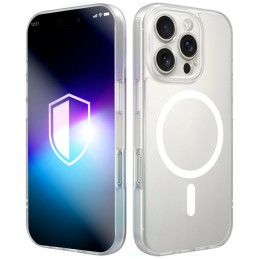 Etui 3MK Misty MagCase do Apple iPhone 16 Pro biały