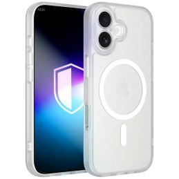 Etui 3MK Misty MagCase do Apple iPhone 16 biały