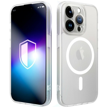 Etui 3MK Misty MagCase do Apple iPhone 14 Pro biały