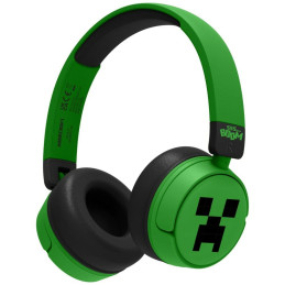 Dziecięce Słuchawki Bezprzewodowe nauszne OTL Minecraft Creeper