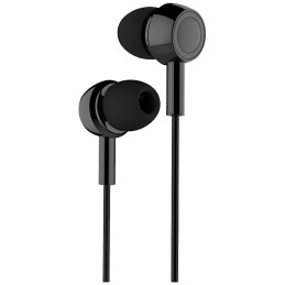 USAMS Słuchawki stereo EP-12 czarny /black HSEP1201 jack 3,5mm