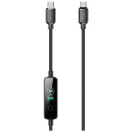 Kabel 4smarts ScreenCord 240W USB-C/USB-C 1.2 m czarny