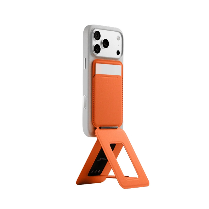 Magnetyczny portfel i stojak na telefon  Moft Movas Snap Tripod MagSafe sunrise