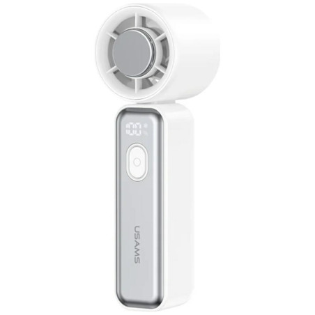 Wiatrak USAMS Ice-Cooling Digital High-Speed 2000mAh biały